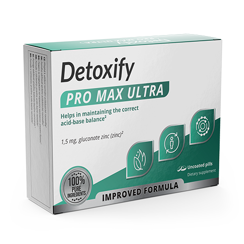 Detoxify PRO MAX ULTRA — suplement diety
